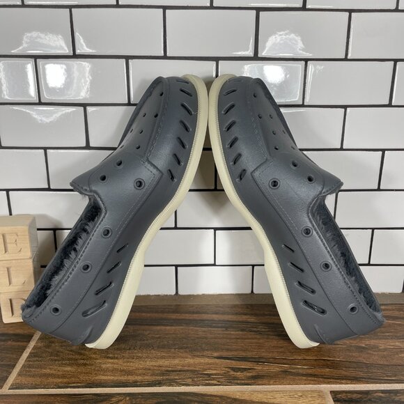 Sperry Authentic Original Float Cozy Boat Shoe Mens Size 10 Gray Faux Fur Lined - Picture 5 of 13